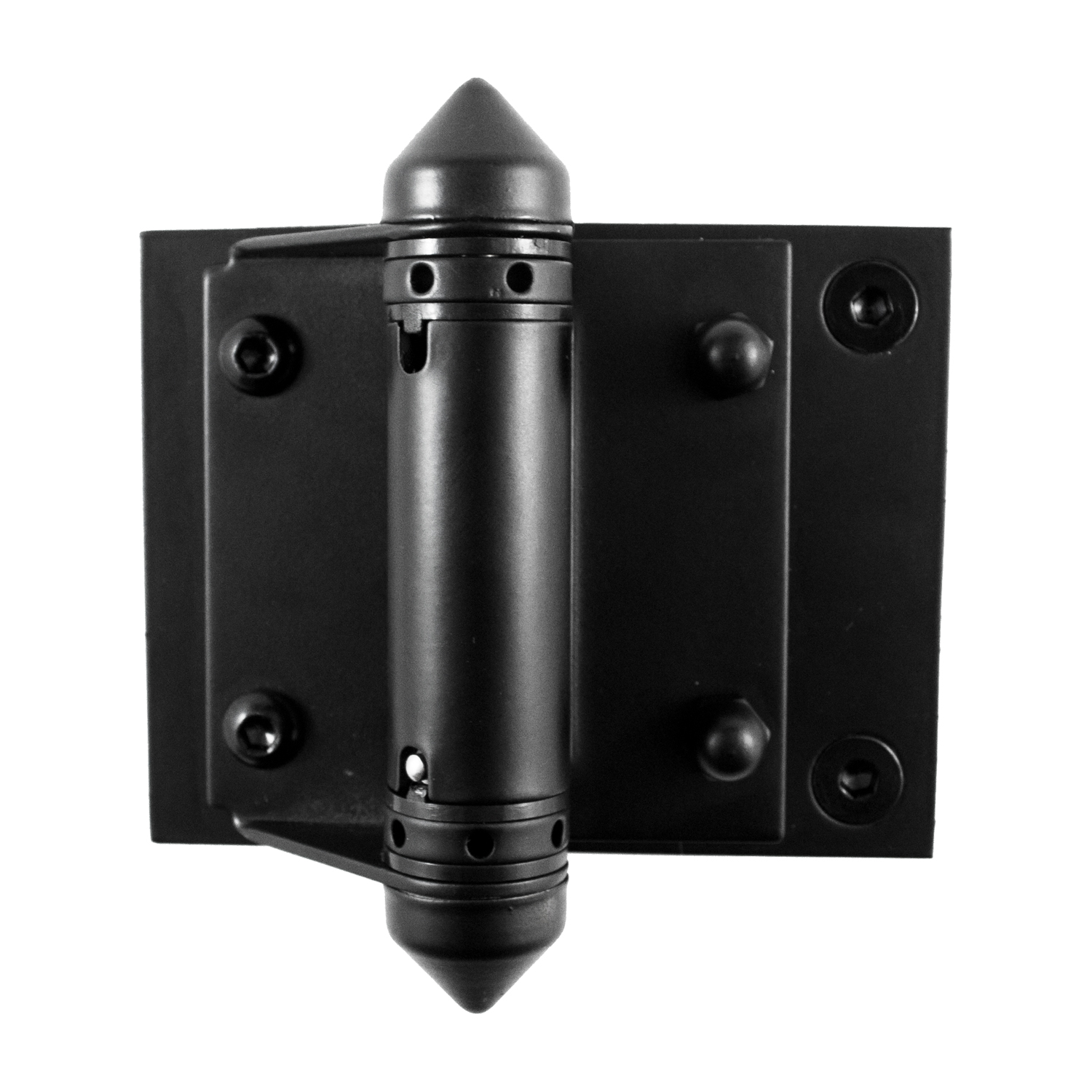 Metro Hinge Set Glass-to-Glass - Black